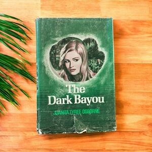 VINTAGE 1980 The Dark Bayou by Juanita Tyree Osborne | Avalon Romance Hardcover